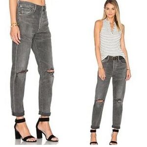 Citizens of Humanity - high rise distressed denim